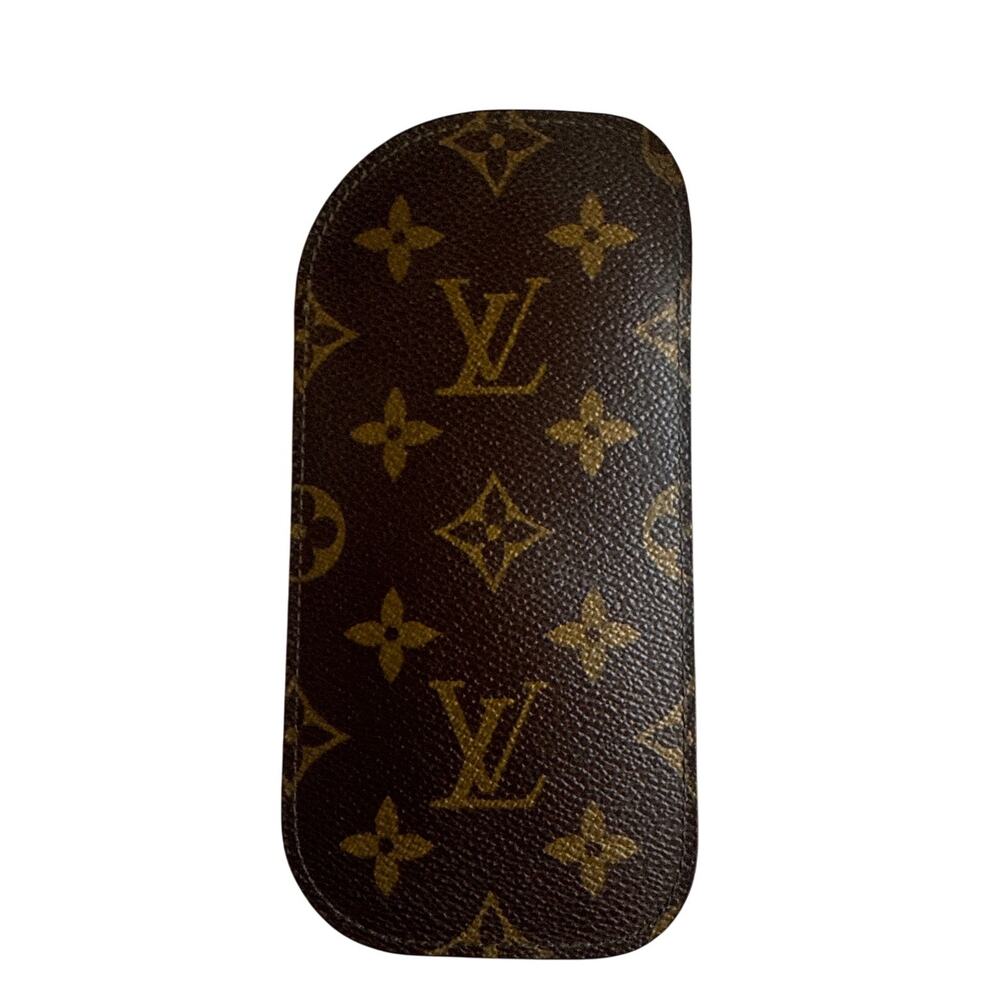 Louis Vuitton Monogram Etui Lunettes Eyeglass Case Vintage Glasses Holder